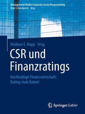 cover image of CSR und Finanzratings